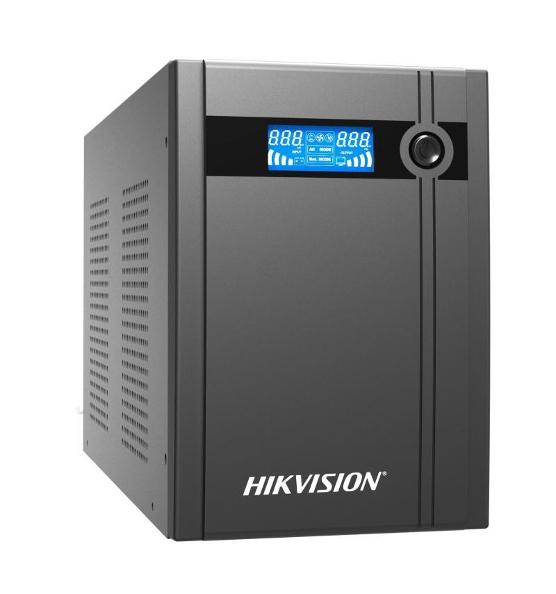 UPS Interactiva Hikvision 3000VA LCD DS-UPS3000 (1800W, 220V, 4 salidas)